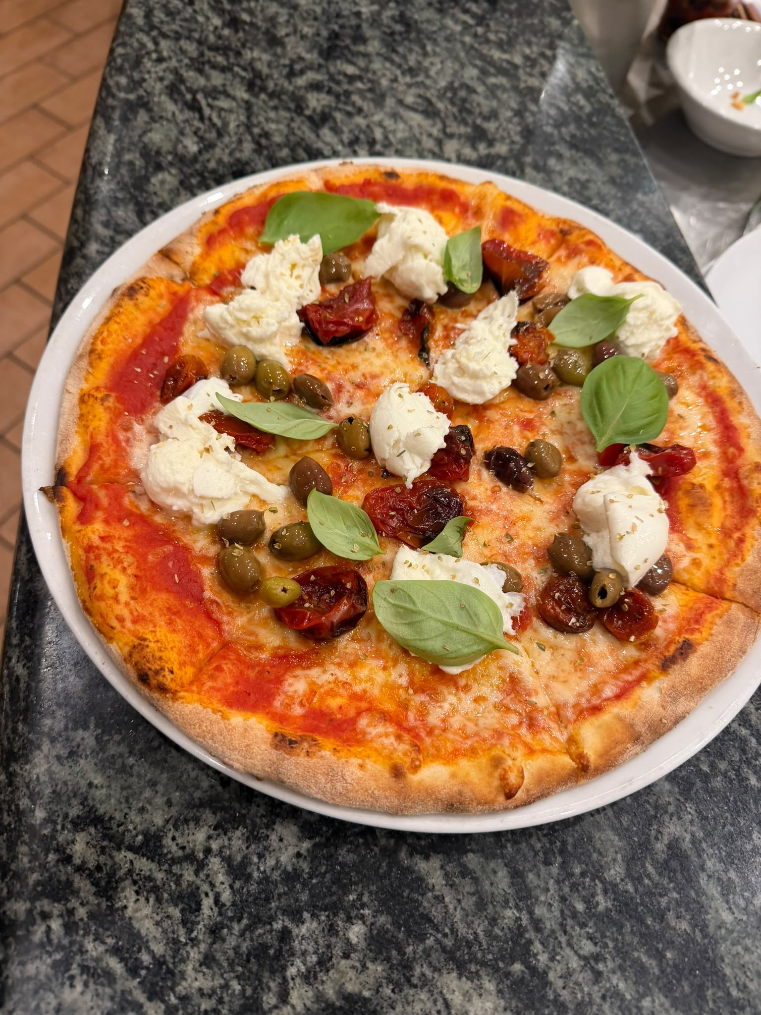 Authentic Italian wood-fired pizza